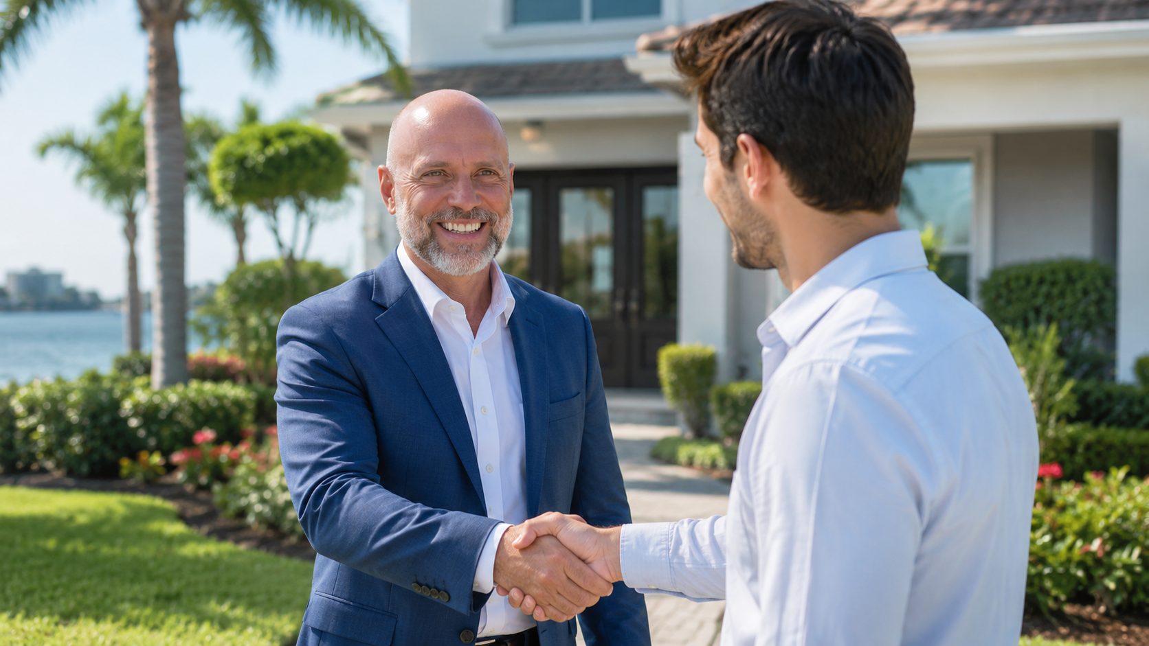 Confident young buyer making a bold but smart Tampa Bay real estate decision.